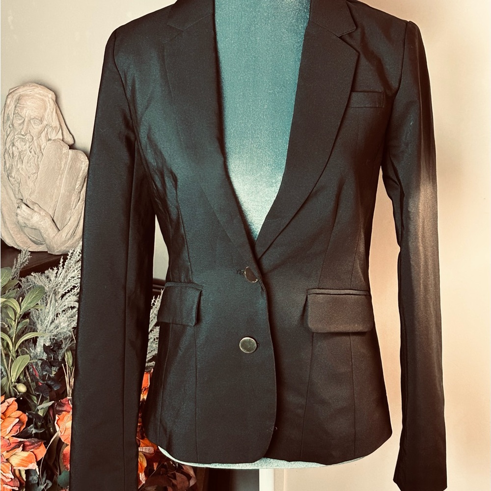 VERONA | Black Blazer Jacket Size 4 NWOT